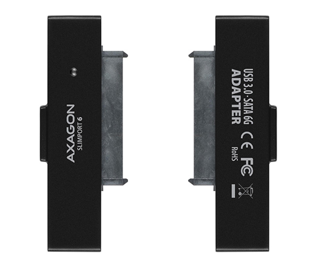 AXAGON ADSA-1S6 Adapter USB 3.0 - SATA 6G do szybkiego przyłączenia 2.5" SSD/HDD, z pudełkiem - 1353412 - zdjęcie 4